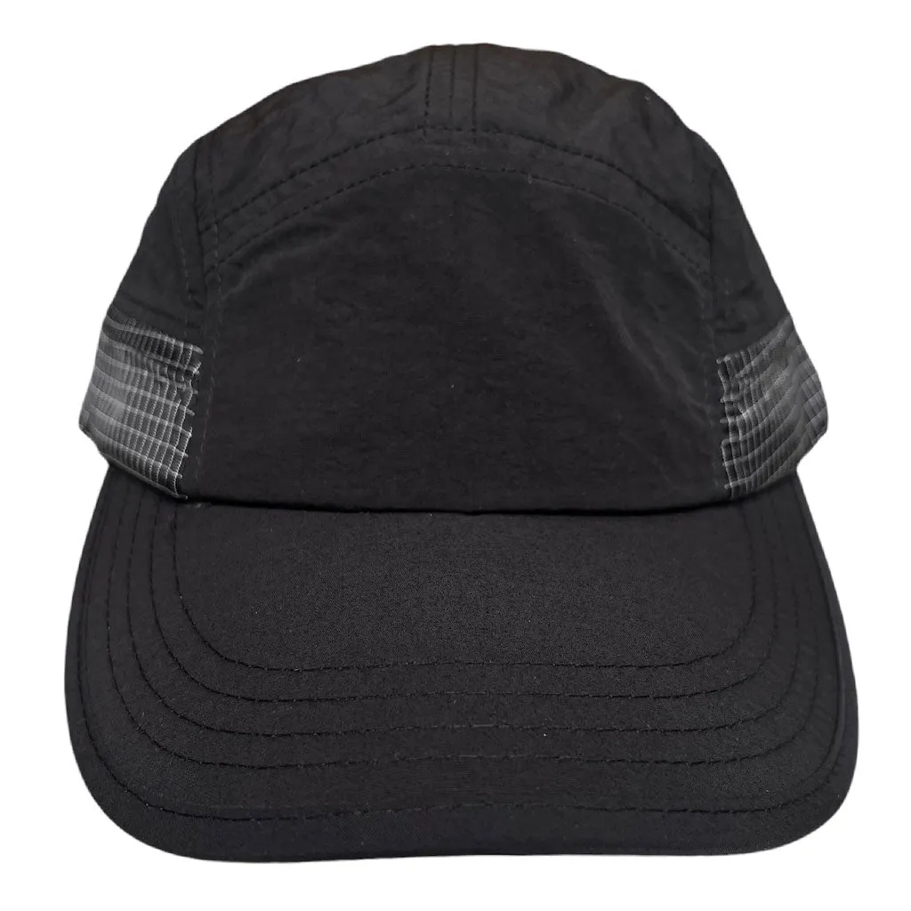 242 Floating Tag Trail Cap // Black/Orange