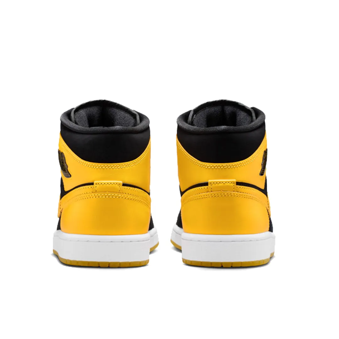 AIR JORDAN 1 MID SE BLACK/VARSITY MAIZE