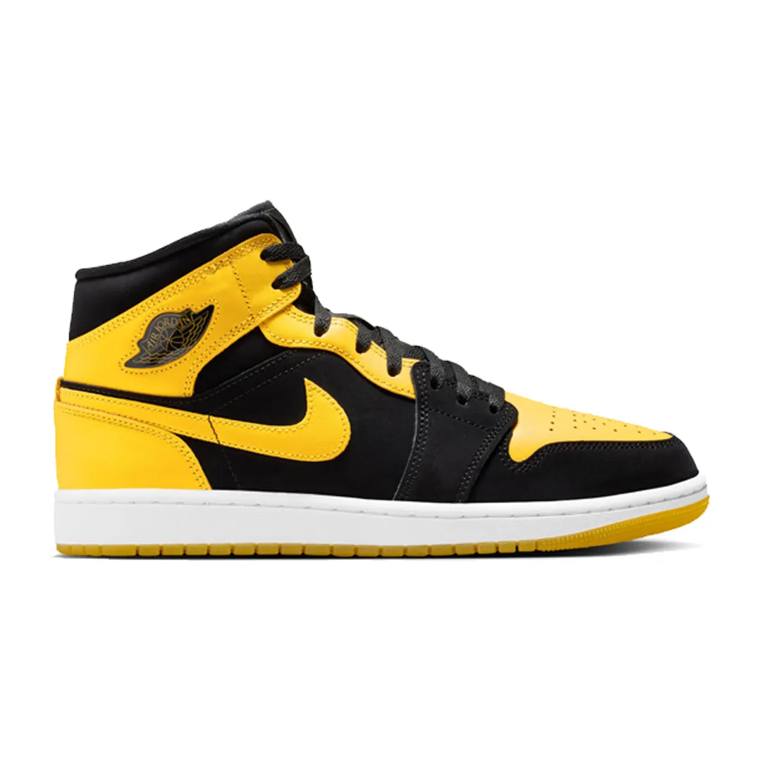 AIR JORDAN 1 MID SE BLACK/VARSITY MAIZE