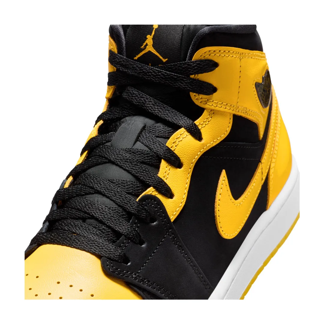 AIR JORDAN 1 MID SE BLACK/VARSITY MAIZE