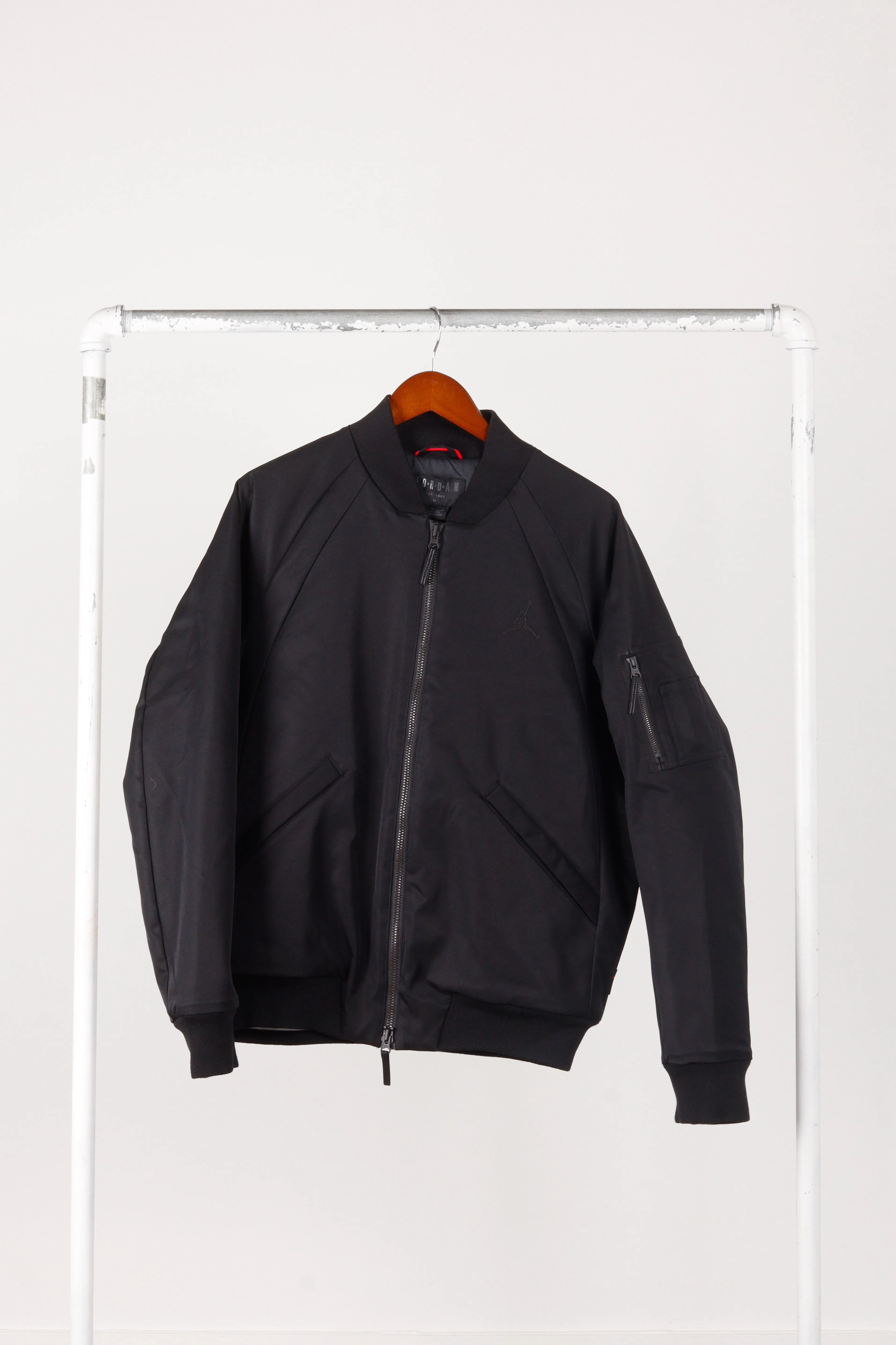 Air Jordan Brand x Nike Sportswear '85 Wings Logo' MA-1 Bomber Jacket Black (2017)