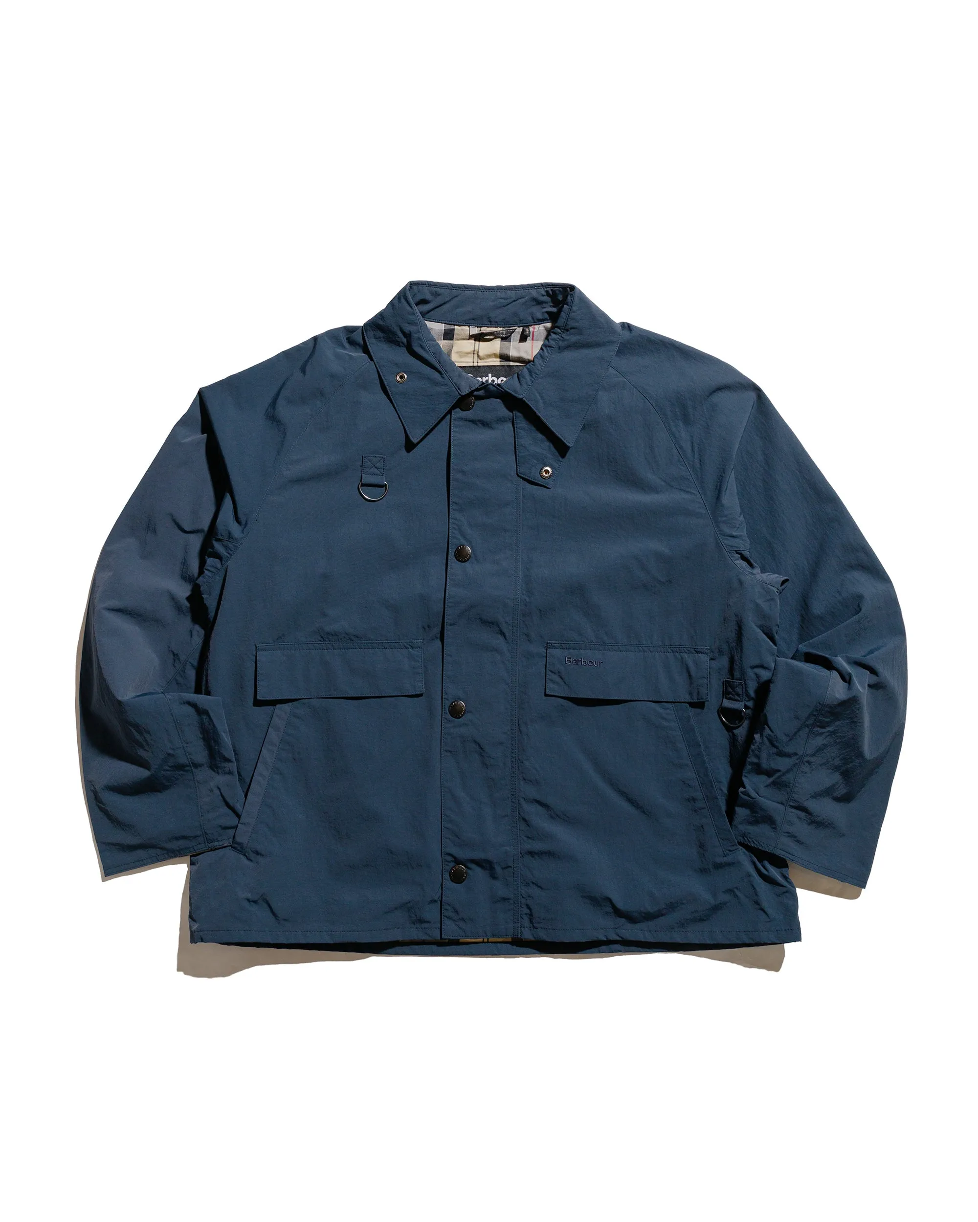Barbour OS Spey Lightweight Showerproof Jacket Navy