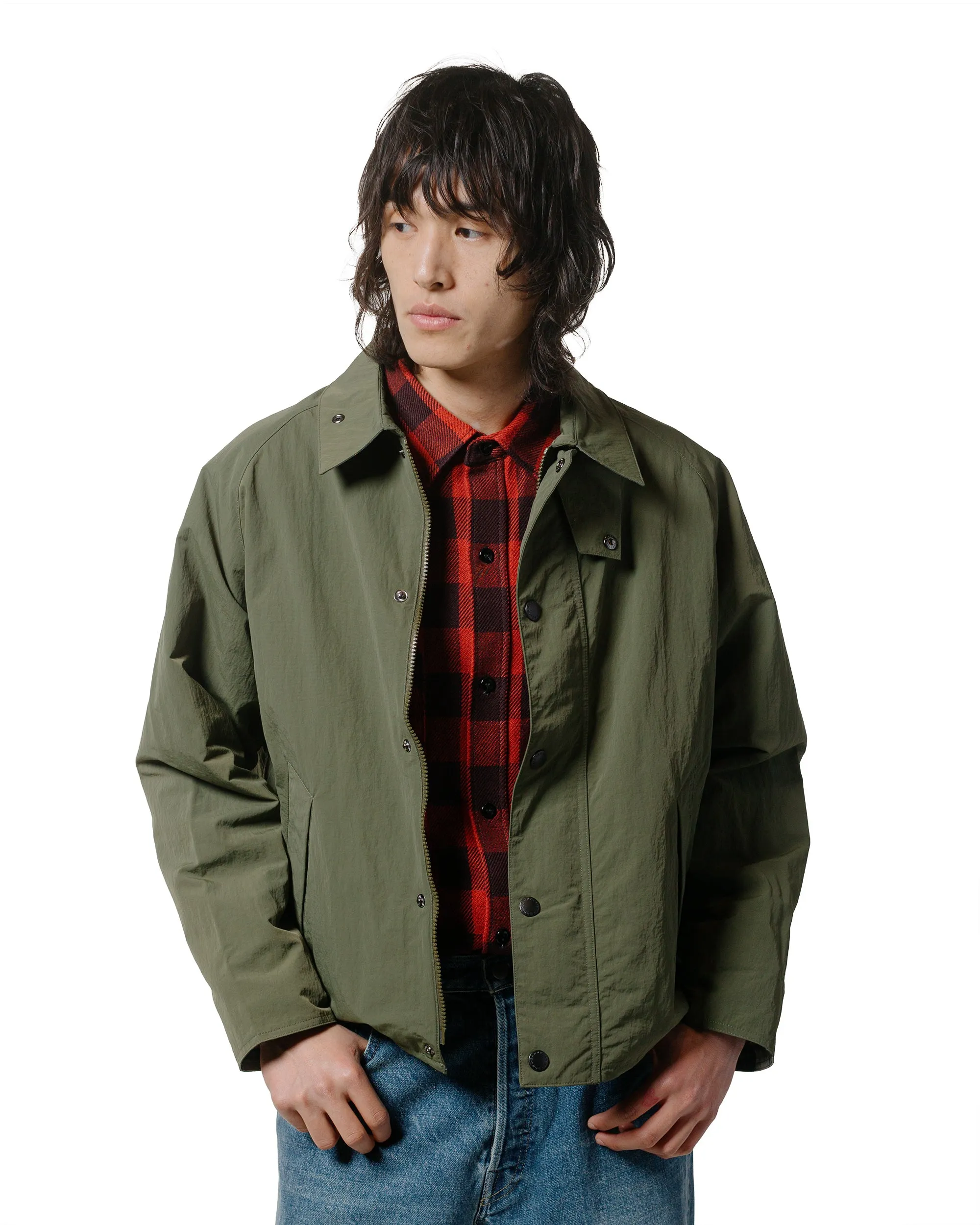 Barbour Transport Lightweight Showerproof Jacket Fern