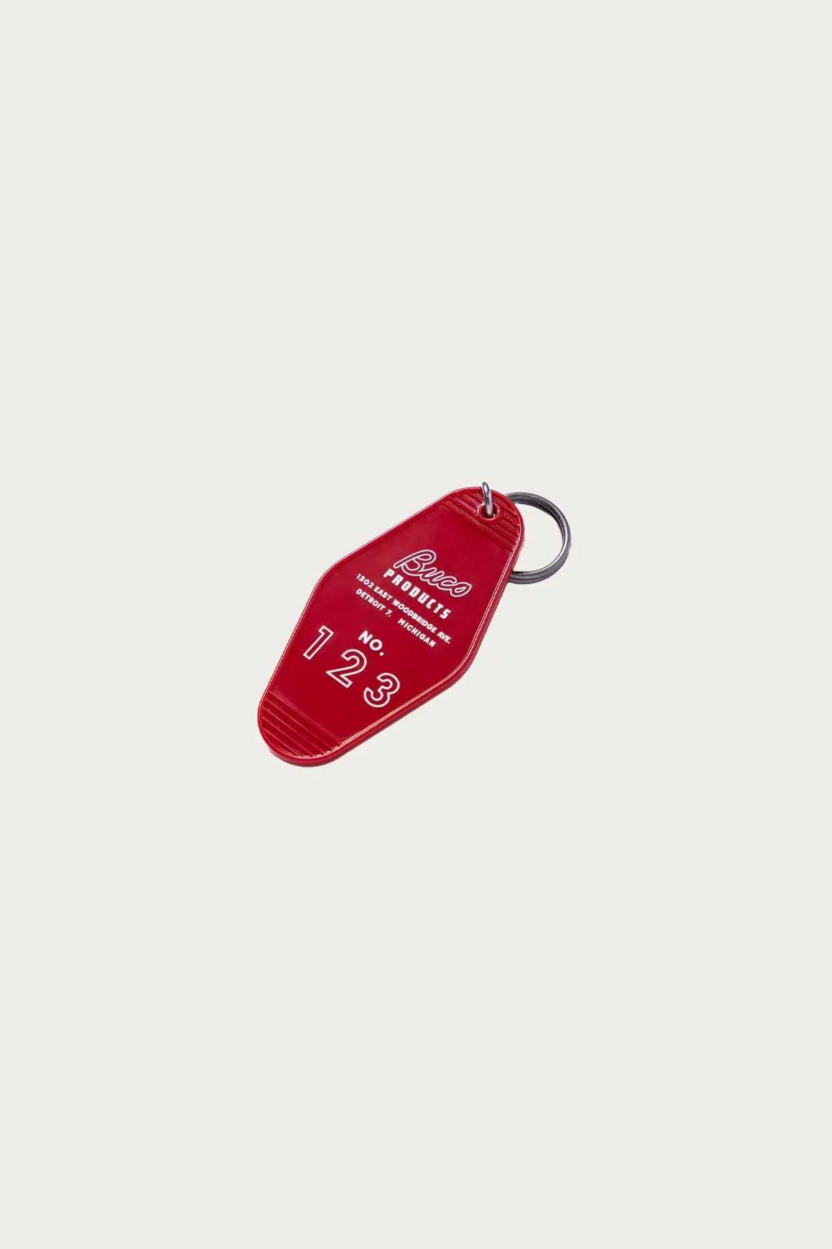 Buco Motel Key Ring - Red