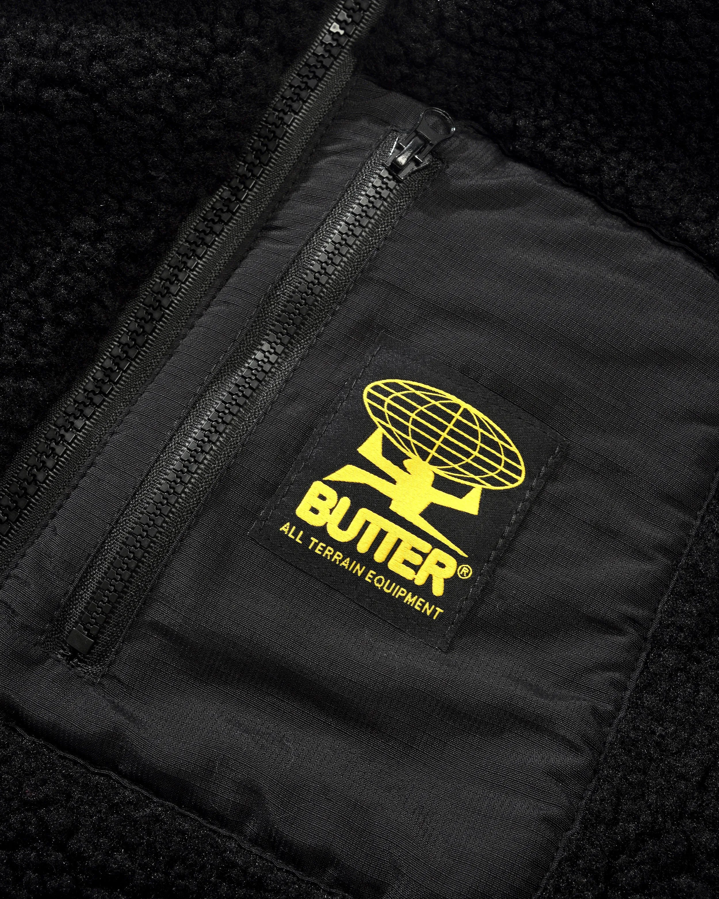 Butter Goods Terrain Reversible Vest // Black