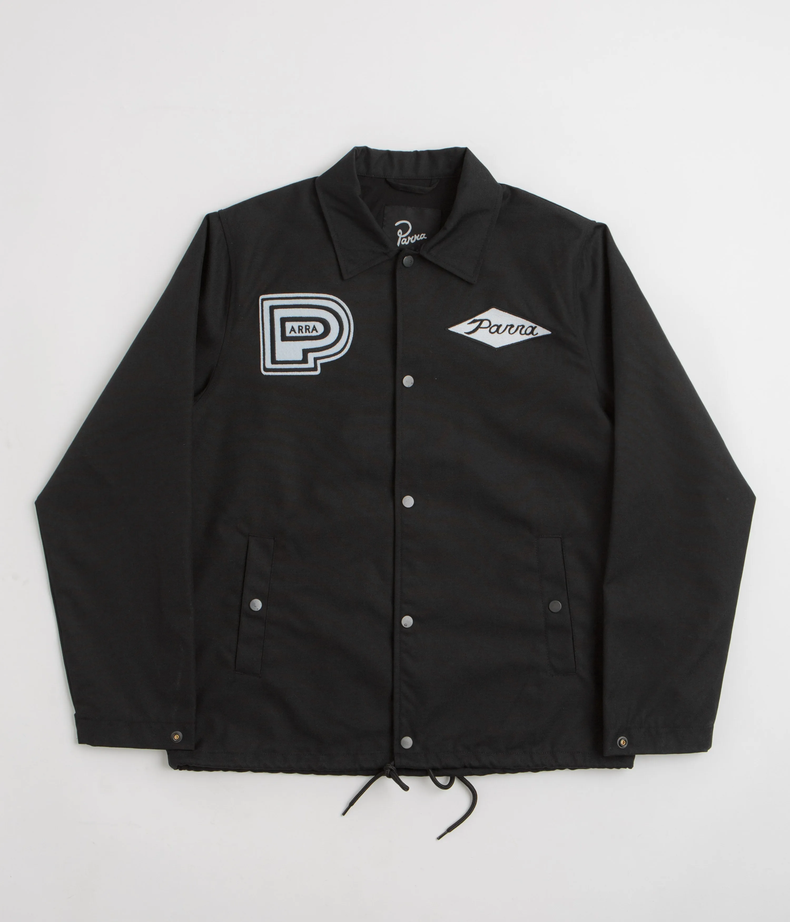 by Parra Midnight Surprise Coach Jacket - Black