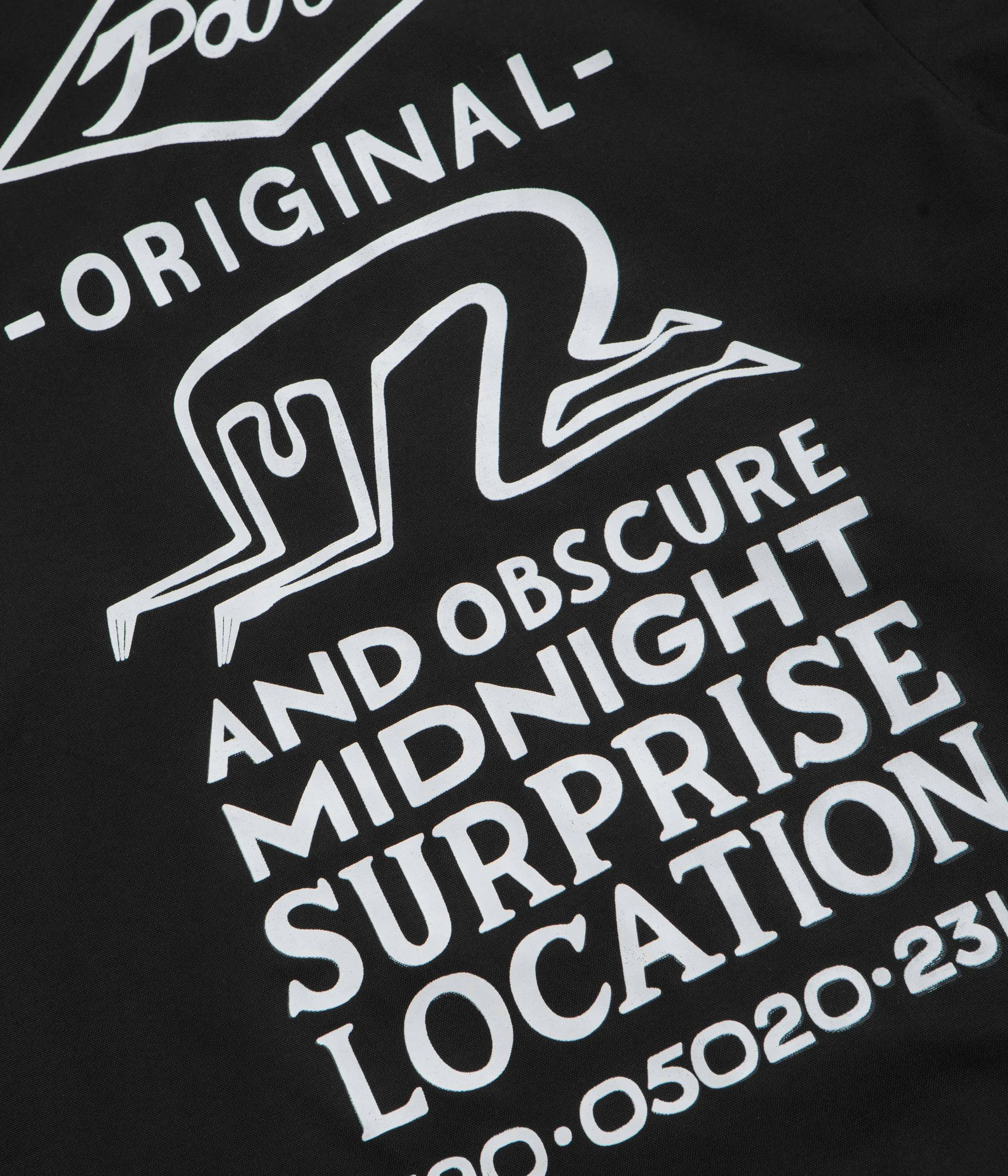 by Parra Midnight Surprise Coach Jacket - Black
