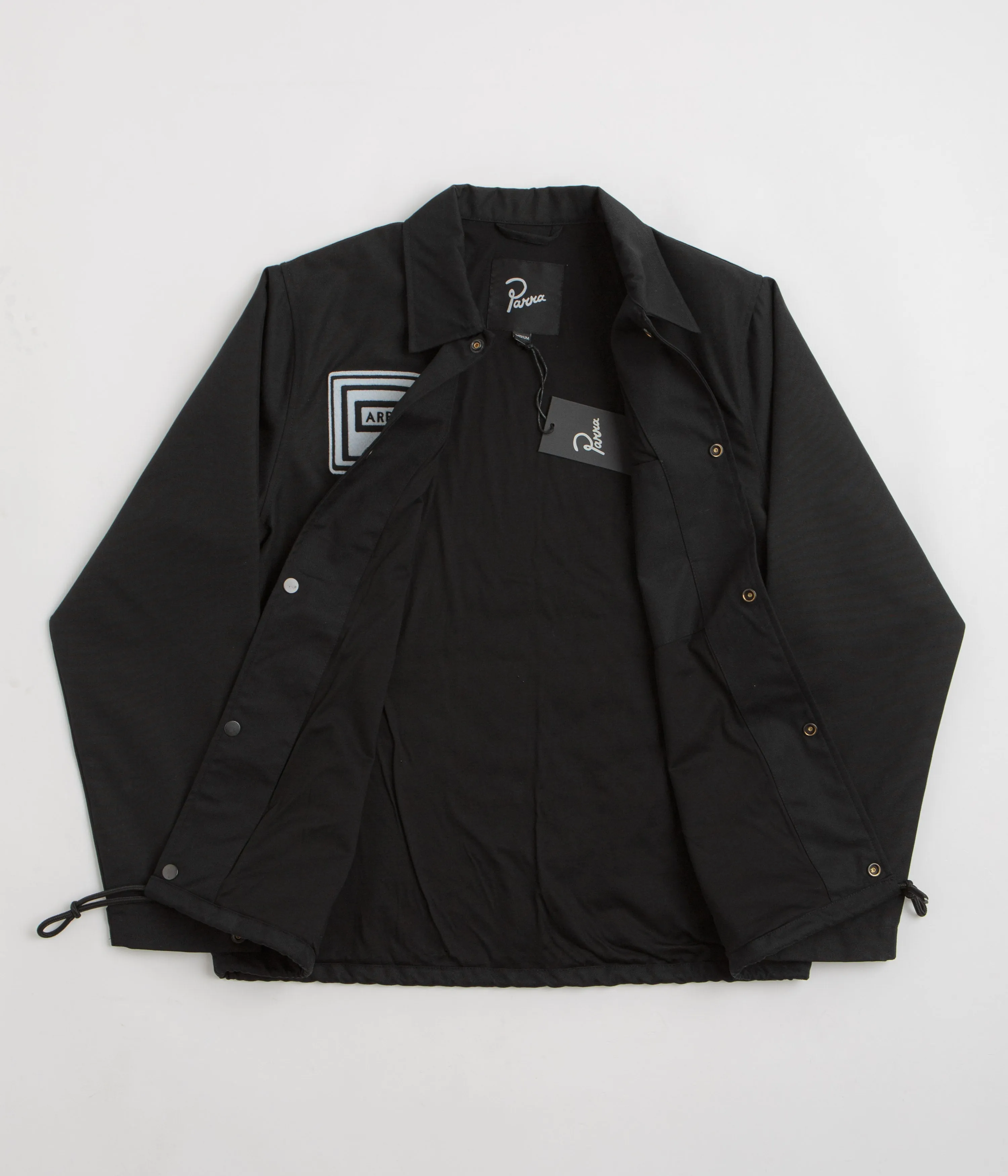by Parra Midnight Surprise Coach Jacket - Black