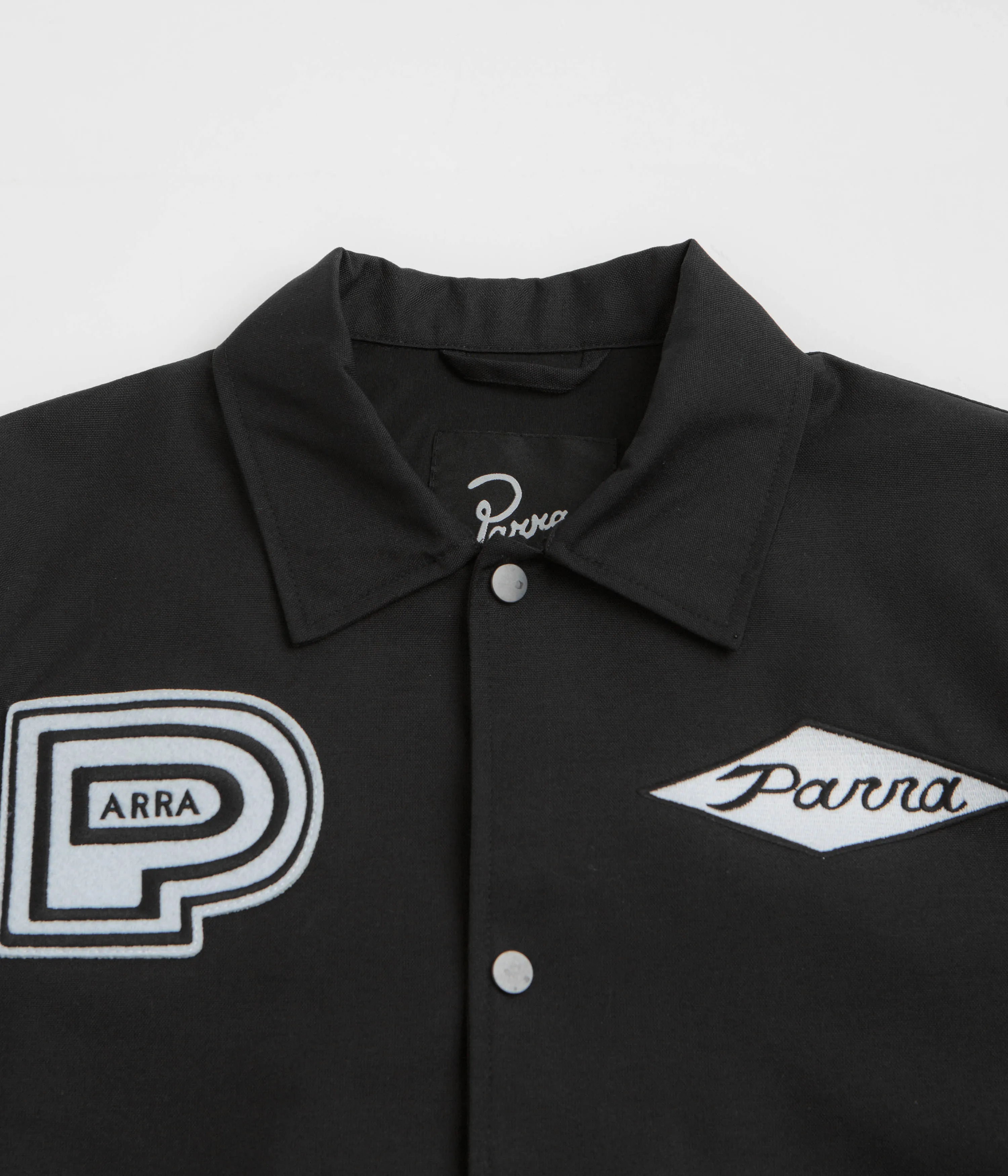 by Parra Midnight Surprise Coach Jacket - Black