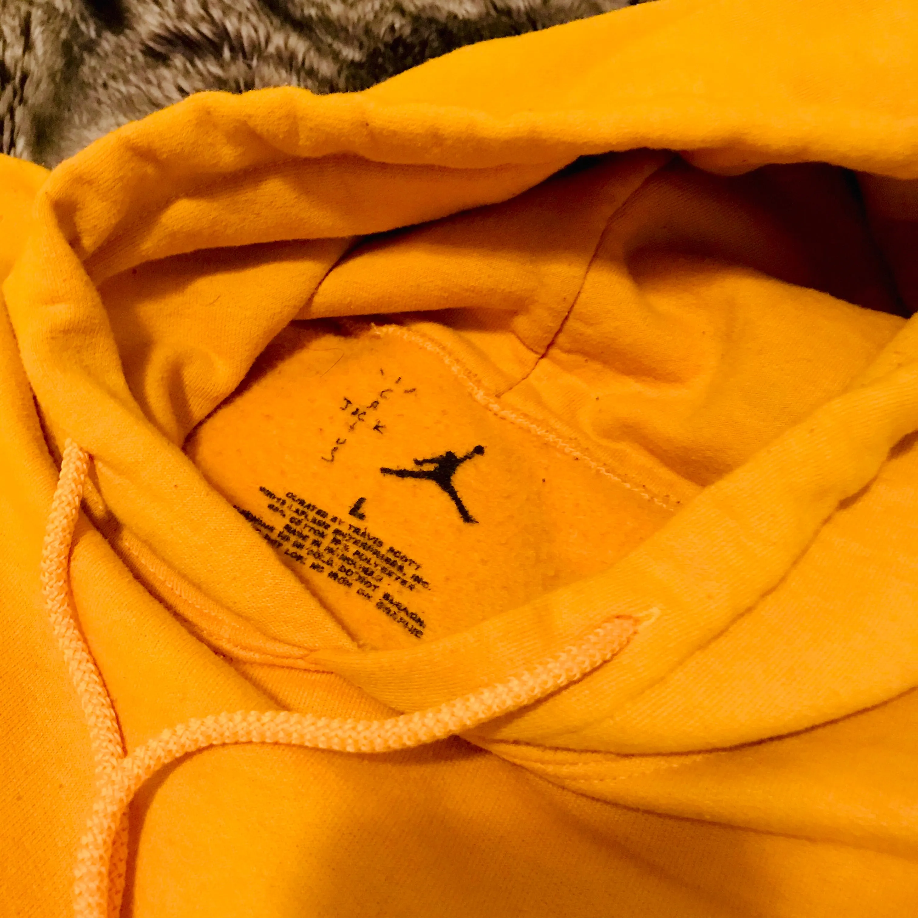 Cactus Jack Nike Air Jordan Highest Hoodie (Yellow)