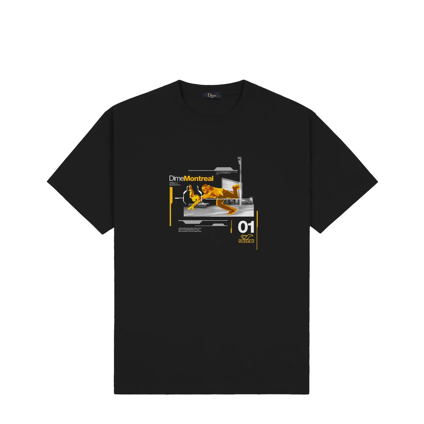 Dime One Step Beyond Tee // Black
