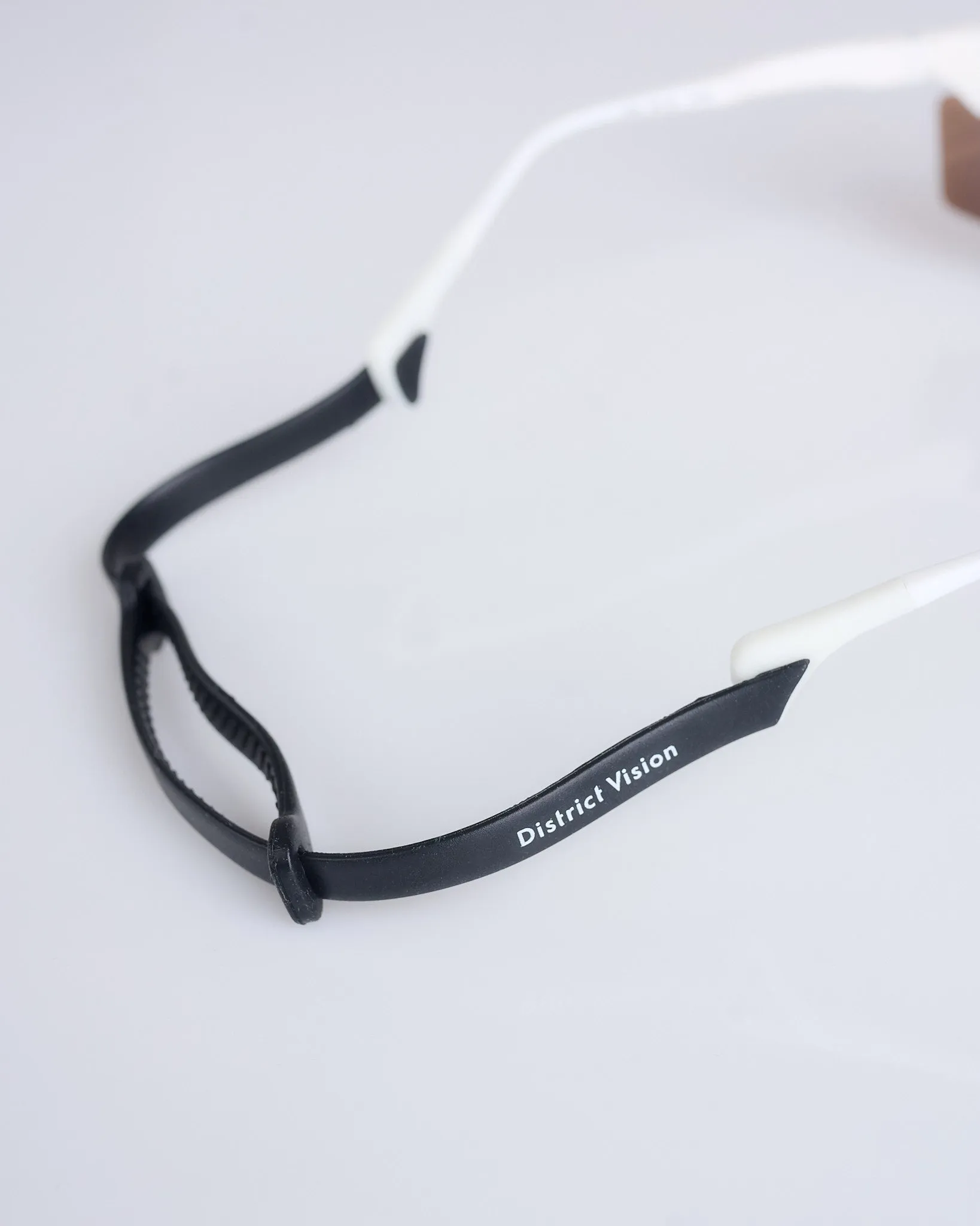 District Vision Adjustable Eyewear Strap Black