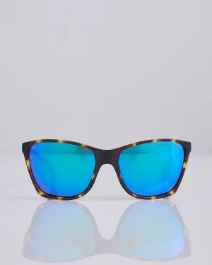 District Vision Keiichi Sunglass Tortoise D  Blue Mirror