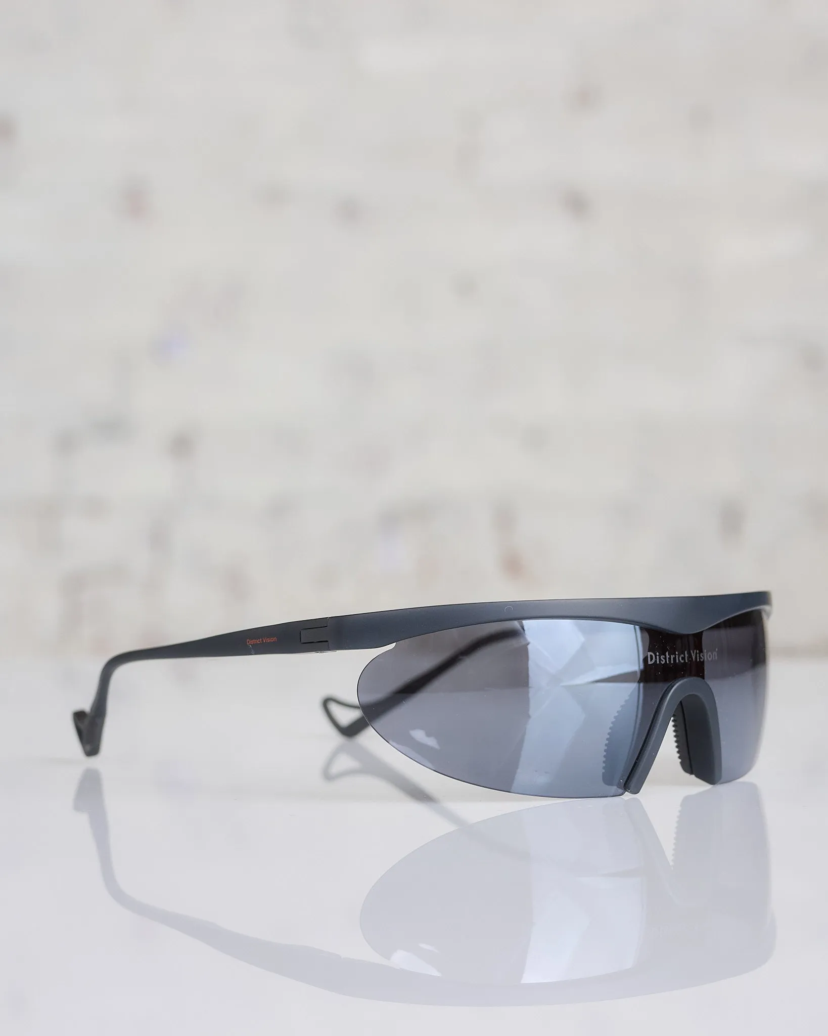 District Vision Koharu Eclipse Sunglass Black Onyx Mirror