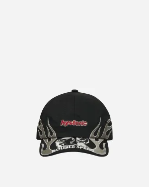 Double Speed Embroidered Cap Black