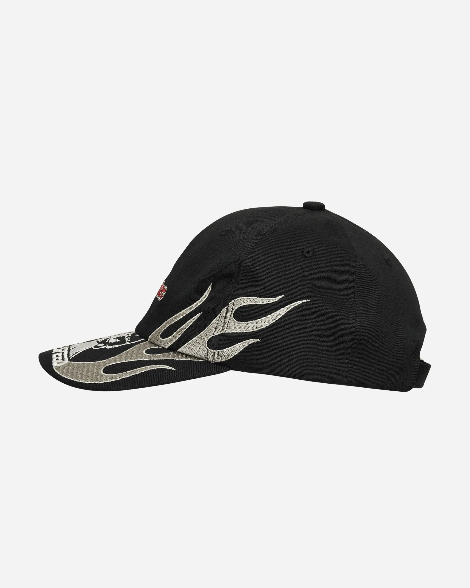 Double Speed Embroidered Cap Black