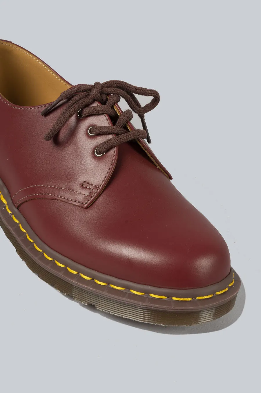 DR MARTENS VINTAGE 1461 OXBLOOD QUILON