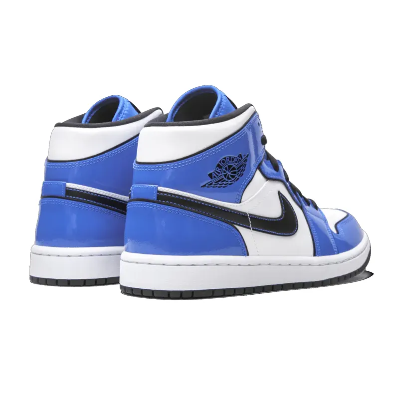 Jordan 1 Mid Signal Blue