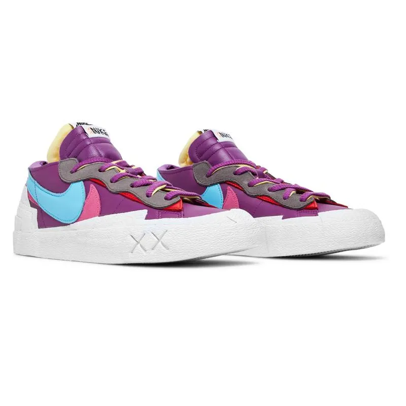 KAWS x sacai x Blazer Low Purple Dusk