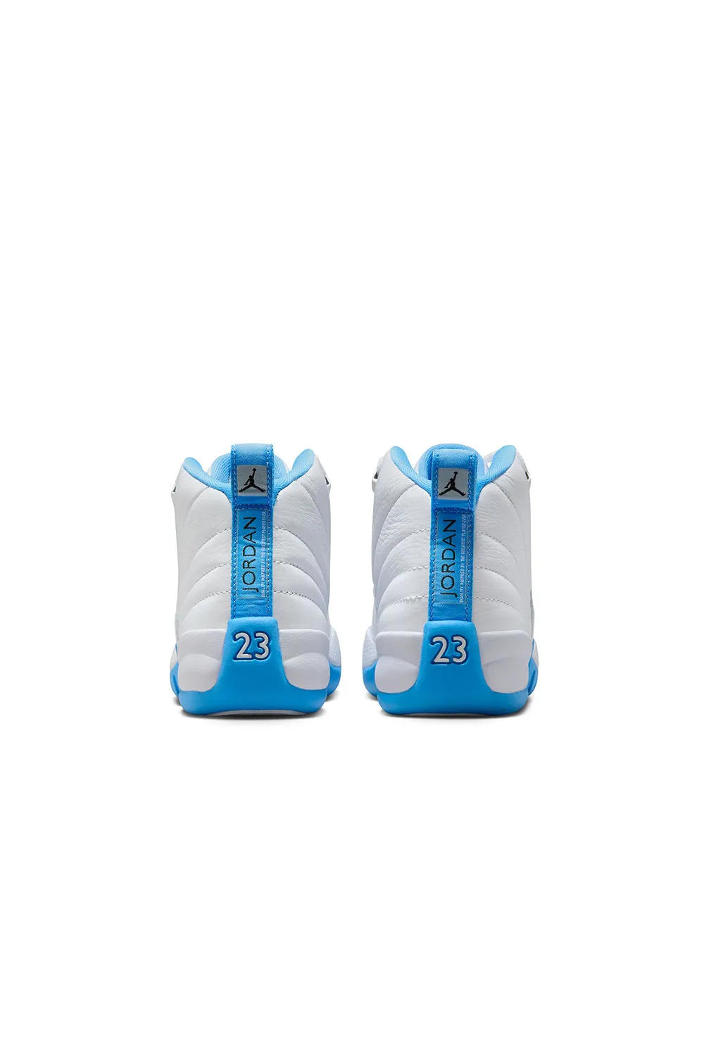 Kids Air Jordan 12 Retro 'White/University Blue'