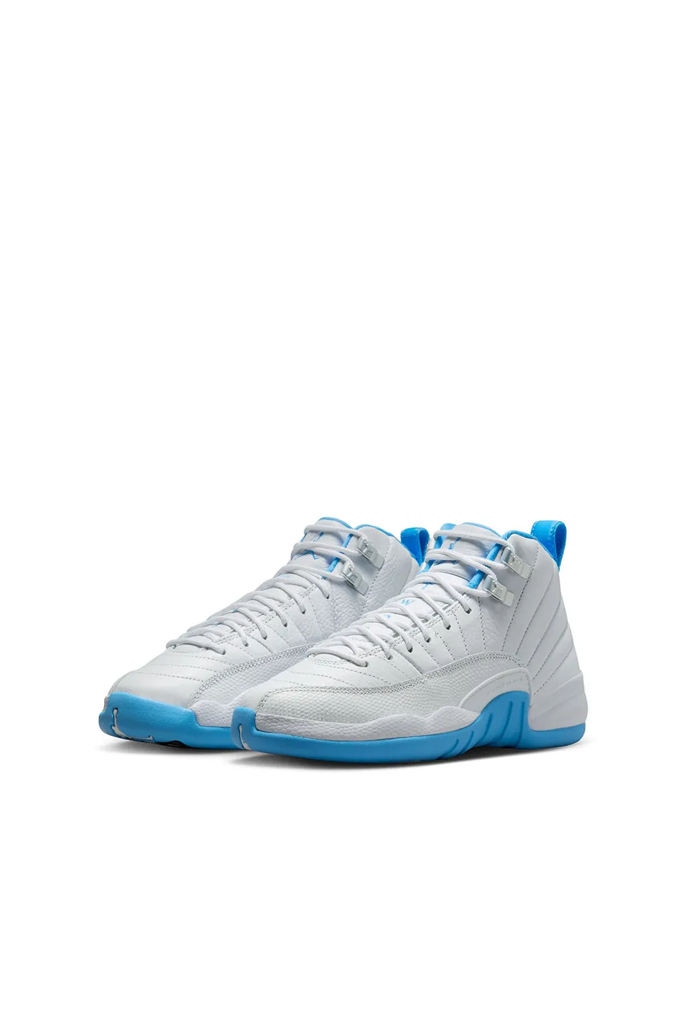 Kids Air Jordan 12 Retro 'White/University Blue'