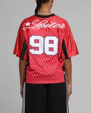Loiter End Zone Jersey Pink