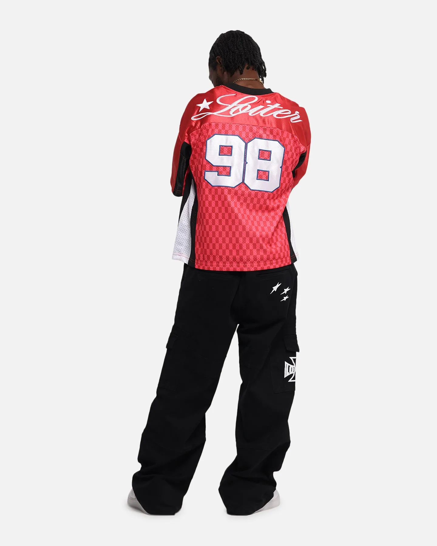 Loiter End Zone Jersey Pink