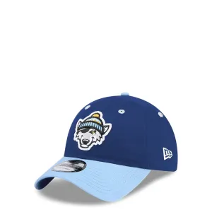 MLB ERIE SEA WOLVES THEME NIGHT SNOW WOLVES 9TWENTY ADJUSTABLE