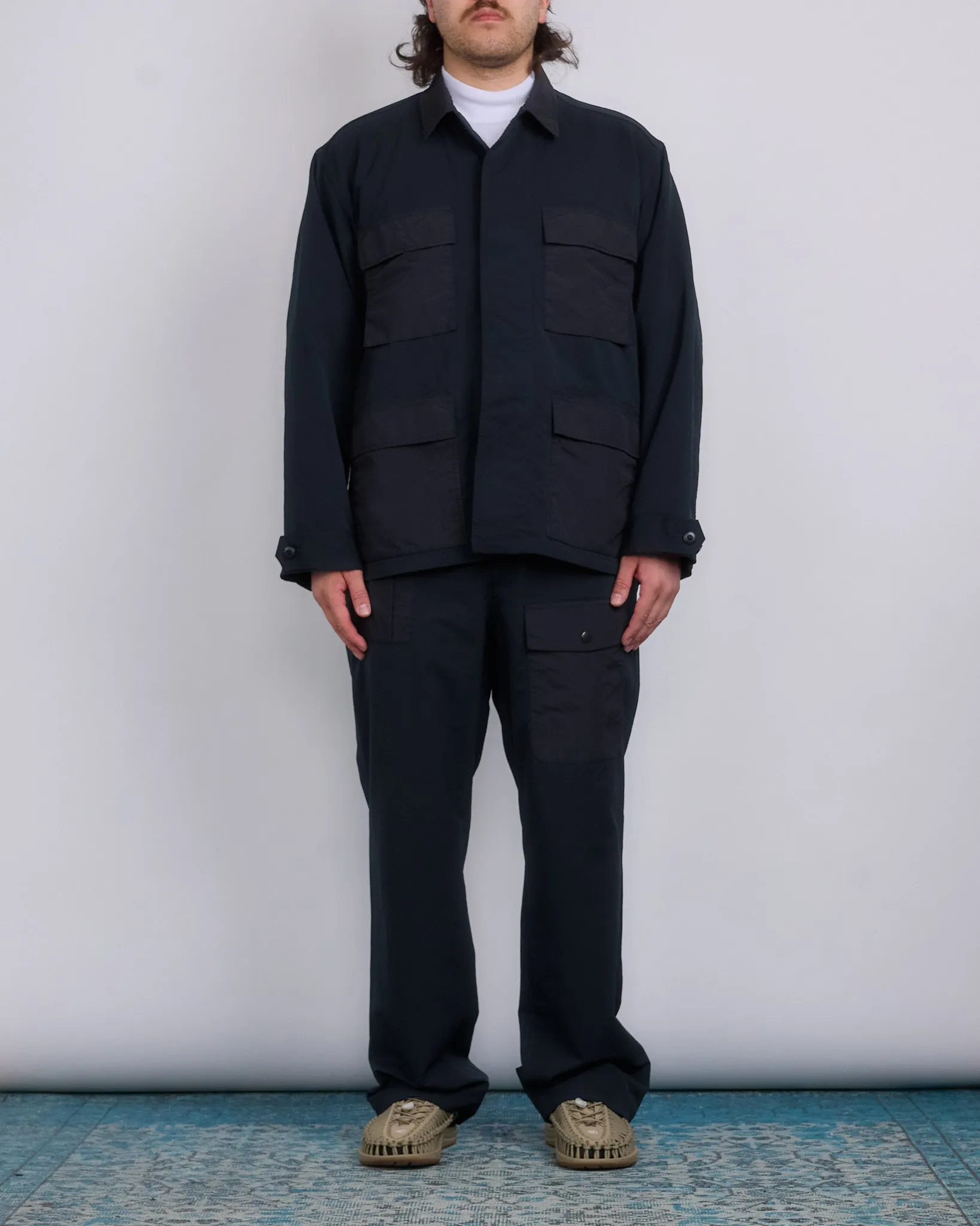 nanamica Alphadry Cargo Pant Black