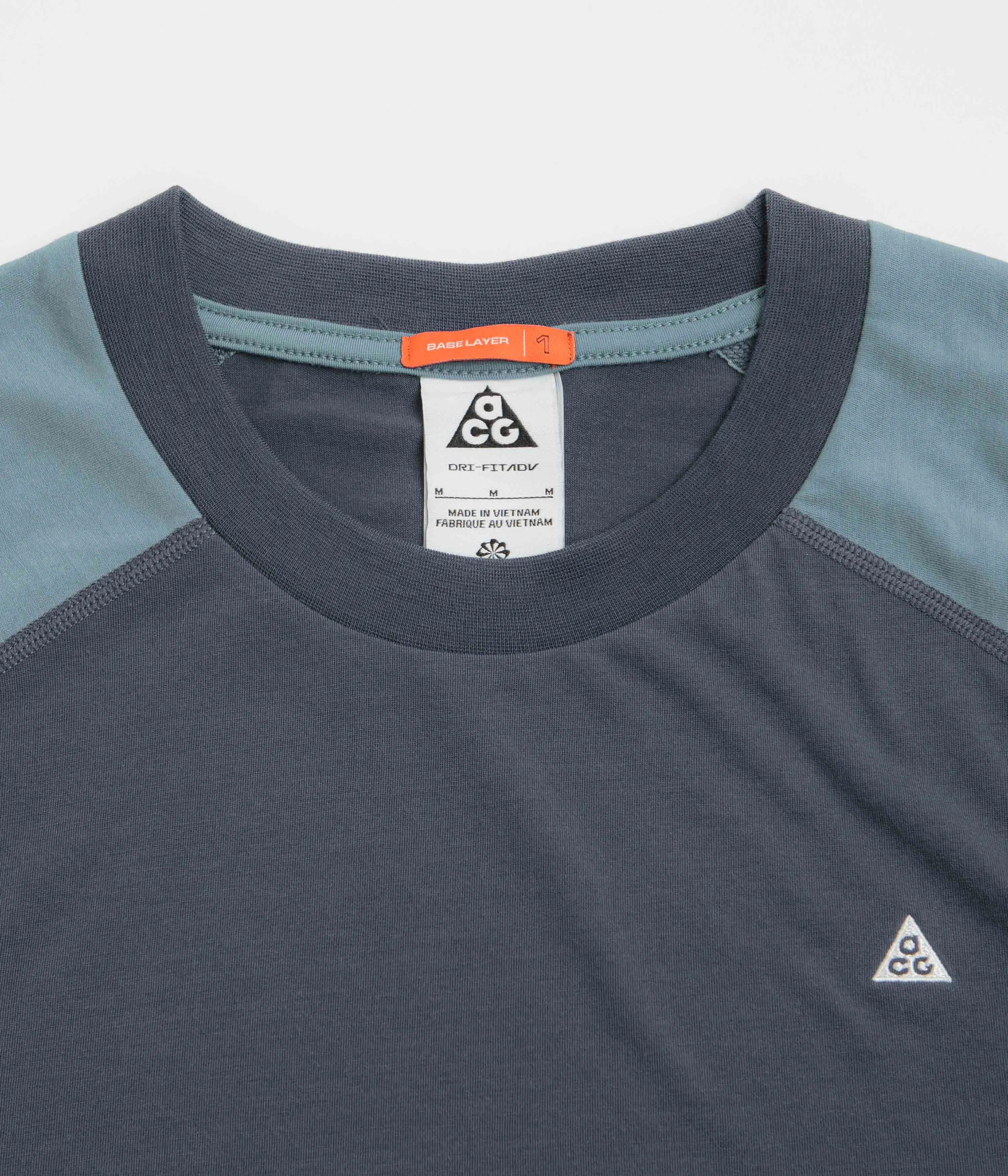 Nike ACG Goat Rocks T-Shirt - Thunder Blue / Smokey Blue / Summit White