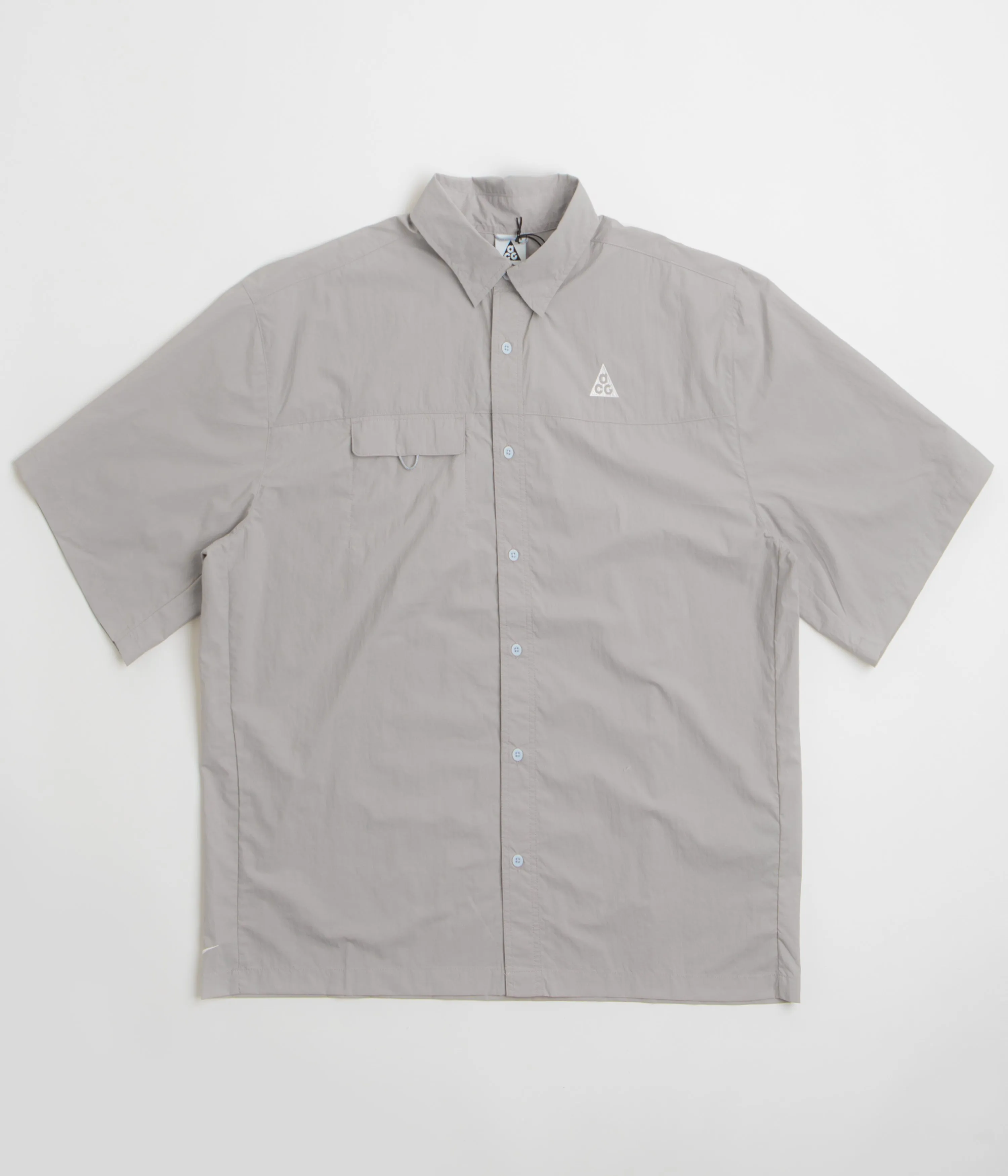 Nike ACG Orb Weaver Short Sleeve Shirt - College Grey / Football Grey / Summit White