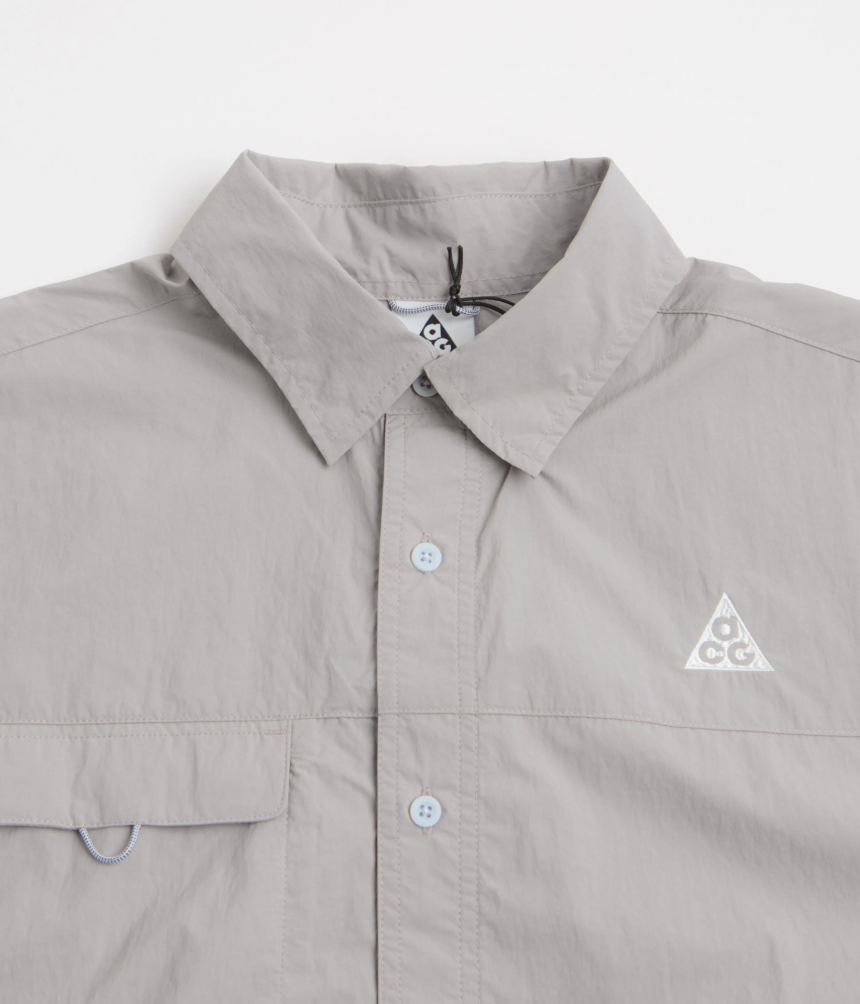 Nike ACG Orb Weaver Short Sleeve Shirt - College Grey / Football Grey / Summit White