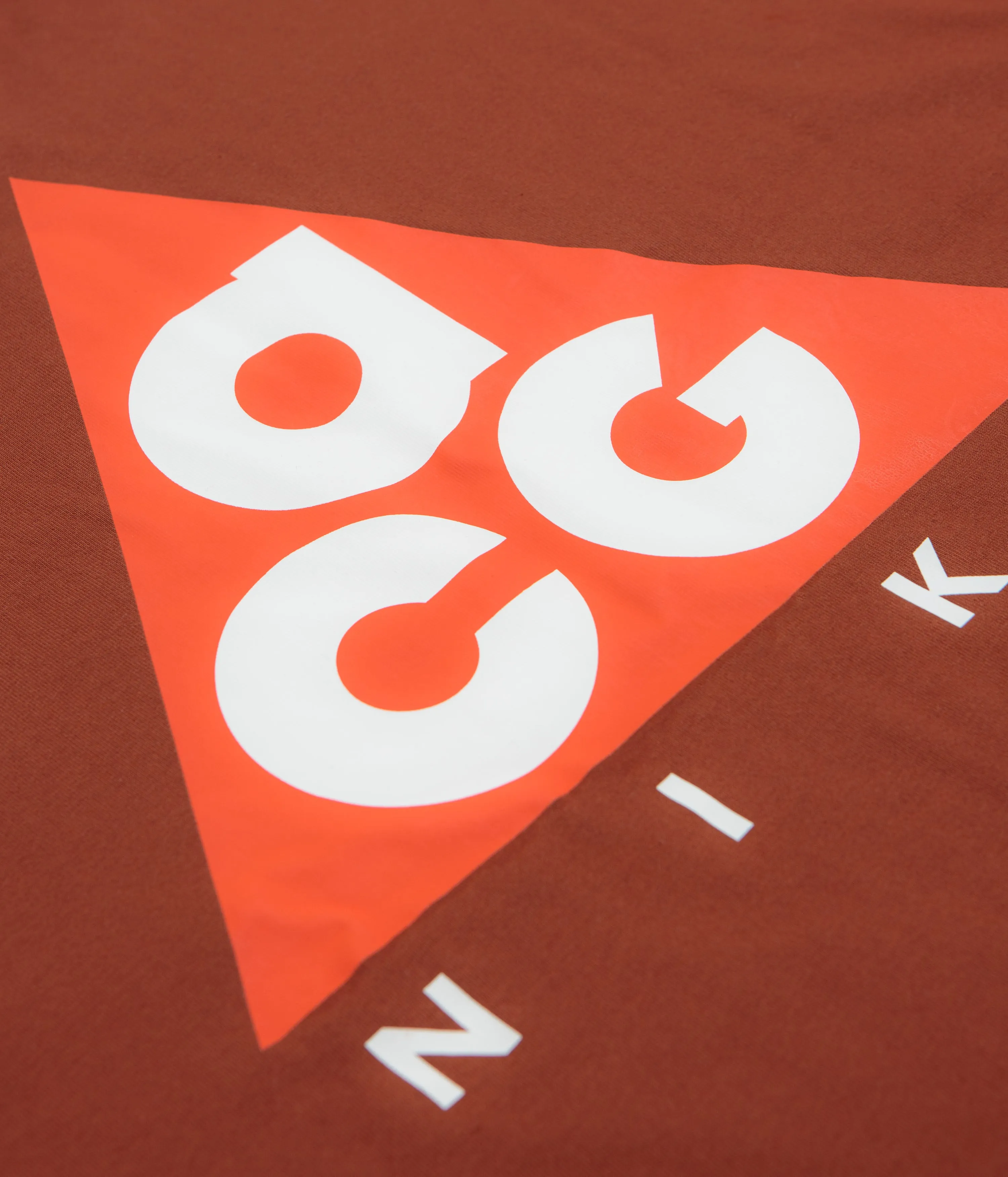 Nike ACG Tri Logo T-Shirt - Cinnamon / Picante Red