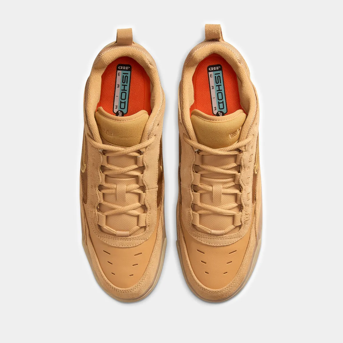 NIKE AIR MAX ISHOD - FLAX/WHEAT-FLAX/SAFETY ORANGE
