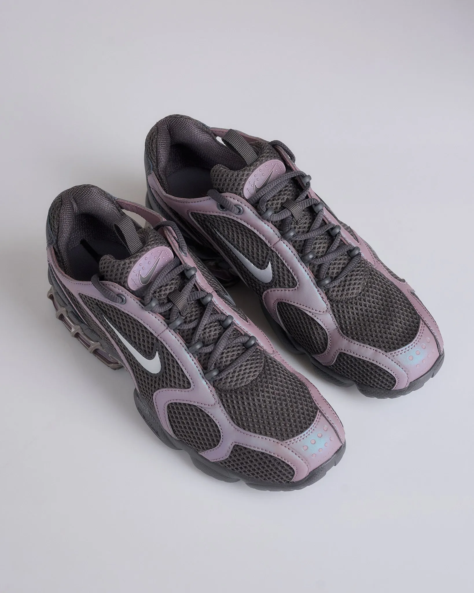 Nike Air Zoom Spiridon Cage 2 Medium Ash Metallic Silver-Taupe Grey HV6929 299