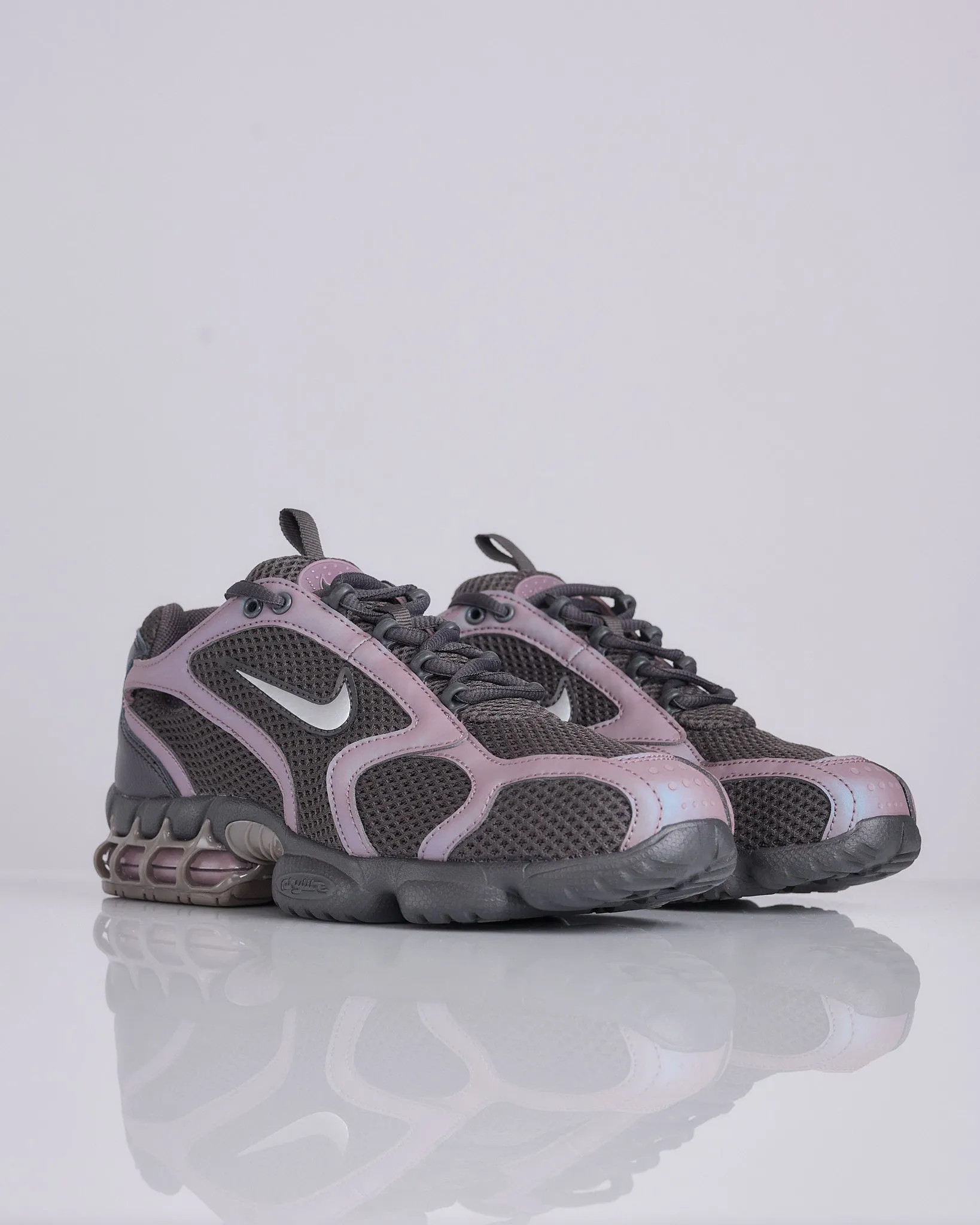 Nike Air Zoom Spiridon Cage 2 Medium Ash Metallic Silver-Taupe Grey HV6929 299