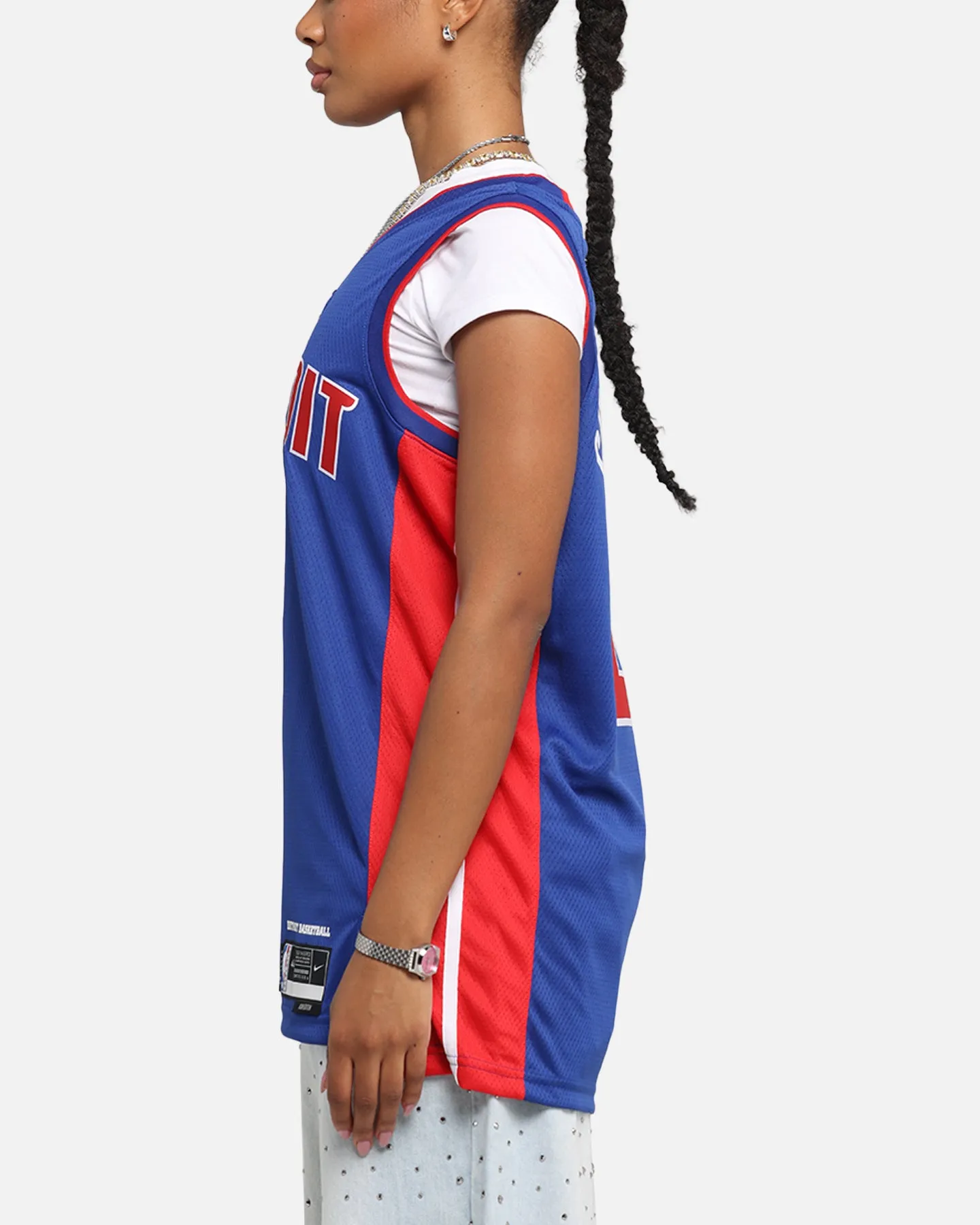 Nike Cade Cunningham Detroit Pistons #2 Icon Edition 2022/23 Nike Dri-Fit NBA Swingman Jersey Rush Blue