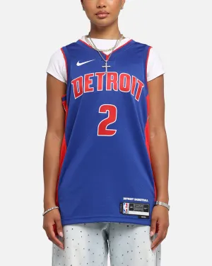 Nike Cade Cunningham Detroit Pistons #2 Icon Edition 2022/23 Nike Dri-Fit NBA Swingman Jersey Rush Blue