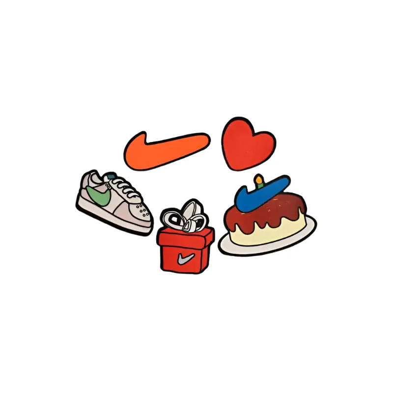 Nike Classic Shoe Box DIY Collage Shaped Floor Mat Carpet