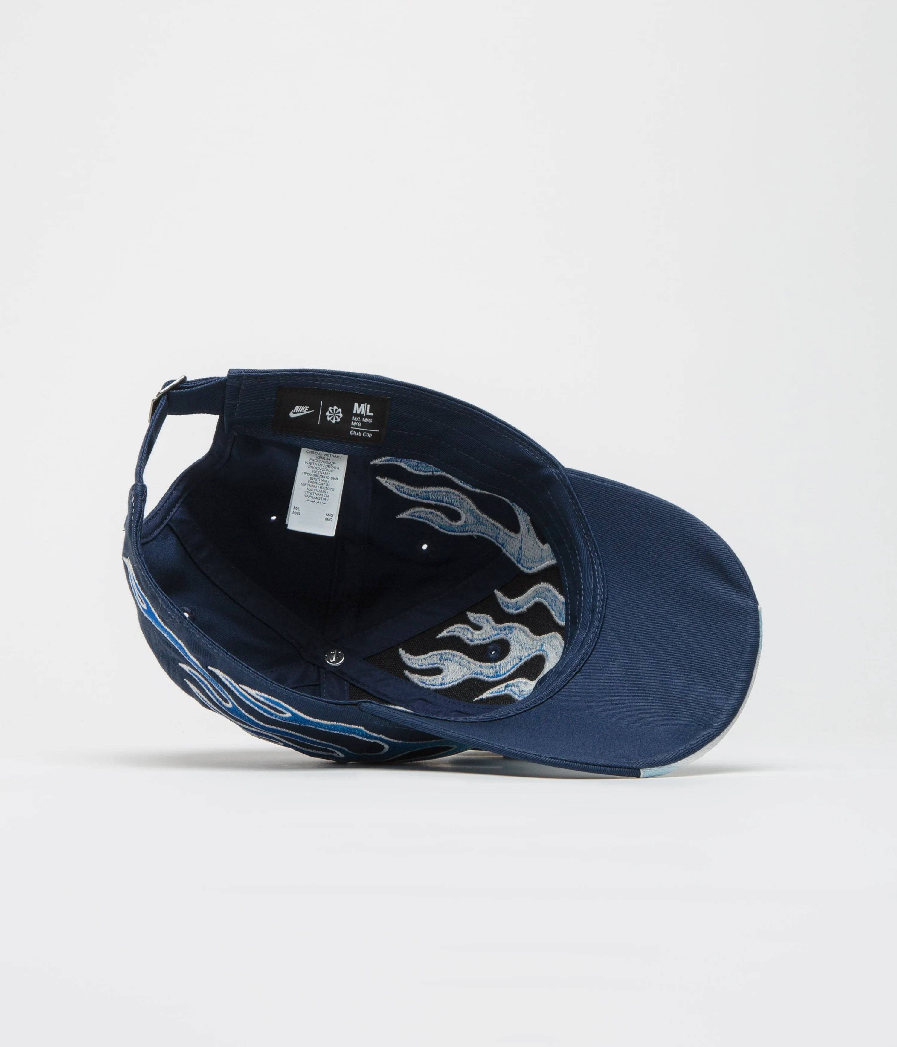 Nike Club Flame Cap - Midnight Navy