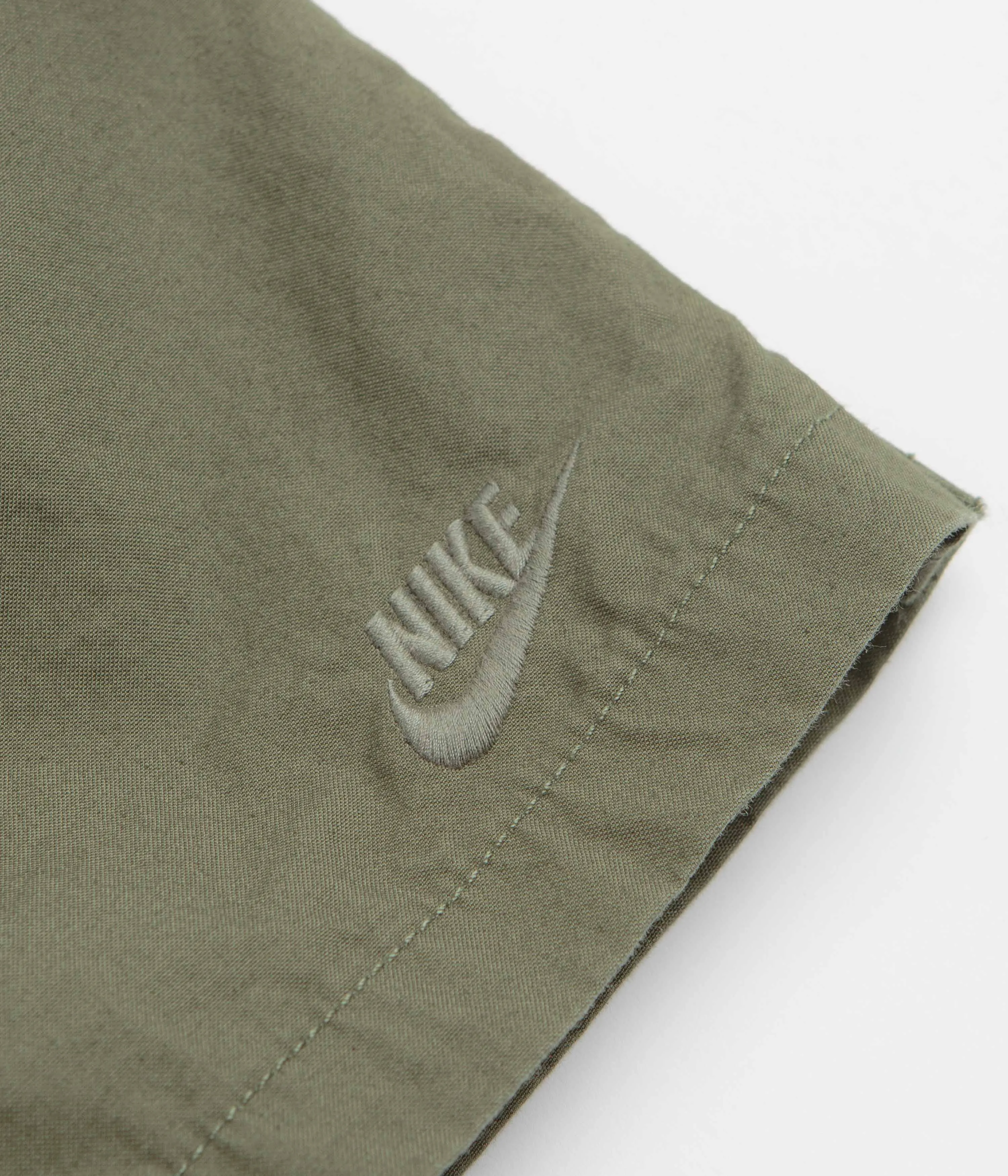 Nike Club Flow Wash Shorts - Medium Olive / Medium Olive