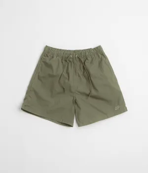 Nike Club Flow Wash Shorts - Medium Olive / Medium Olive