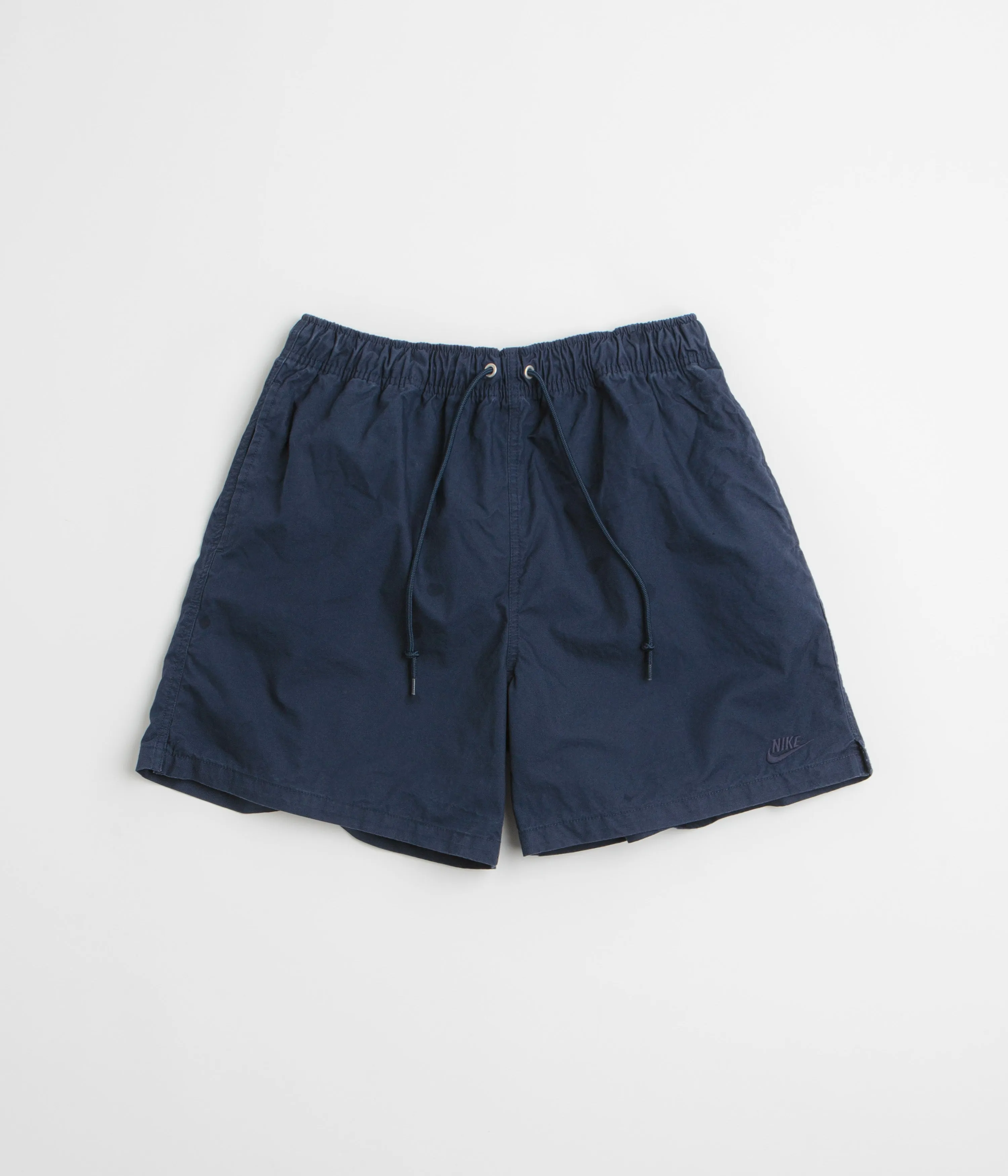 Nike Club Flow Wash Shorts - Obsidian / Obsidian