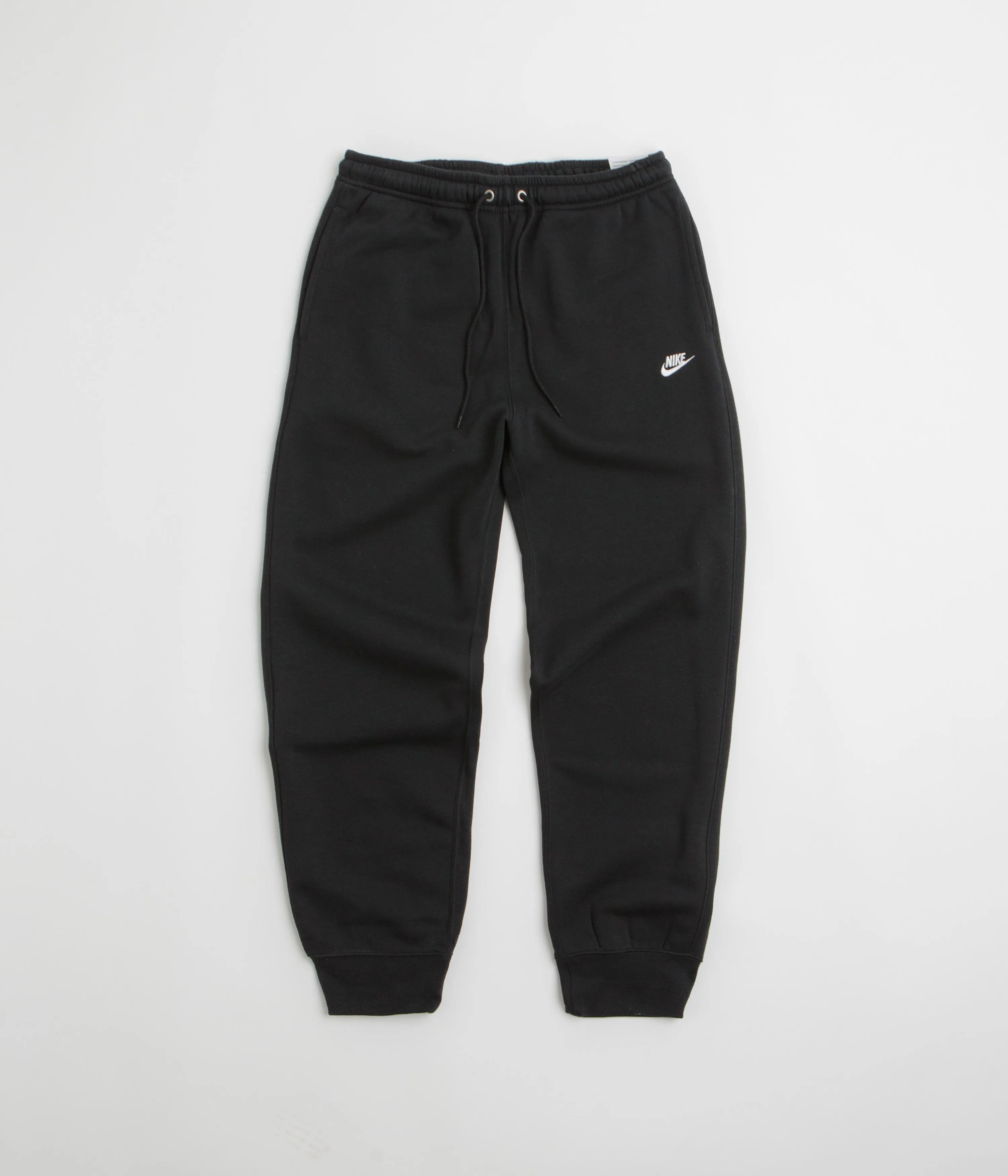 Nike Club Joggers - Black / Black / White