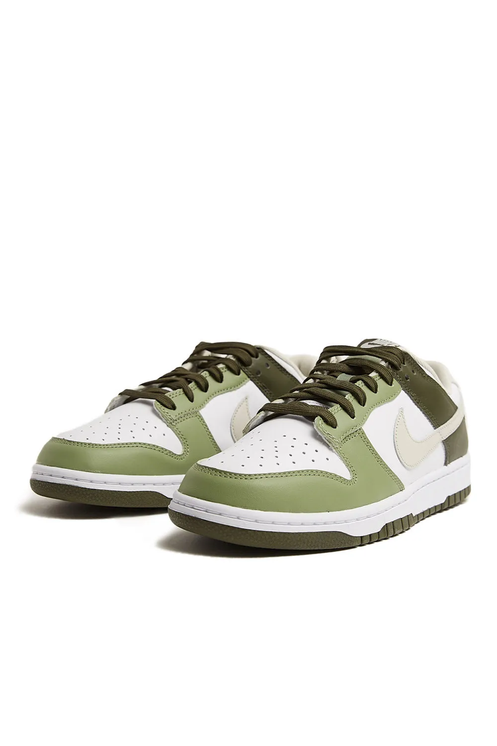 Nike Dunk Low 'White/Light Bone/Oil Green'
