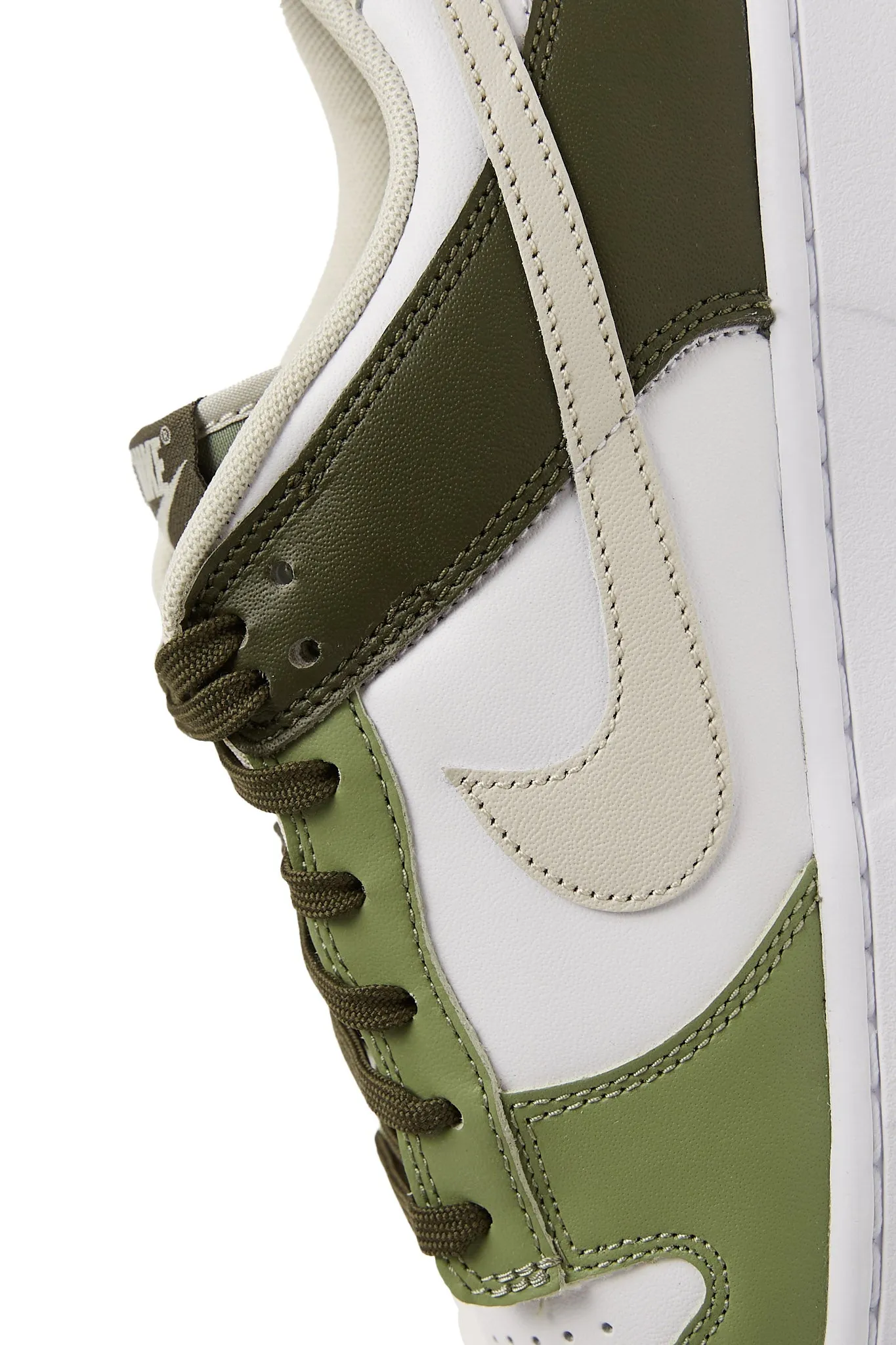Nike Dunk Low 'White/Light Bone/Oil Green'