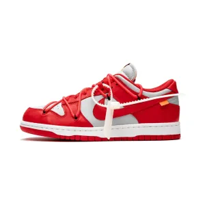 Nike Dunk Low X Off-White University Red