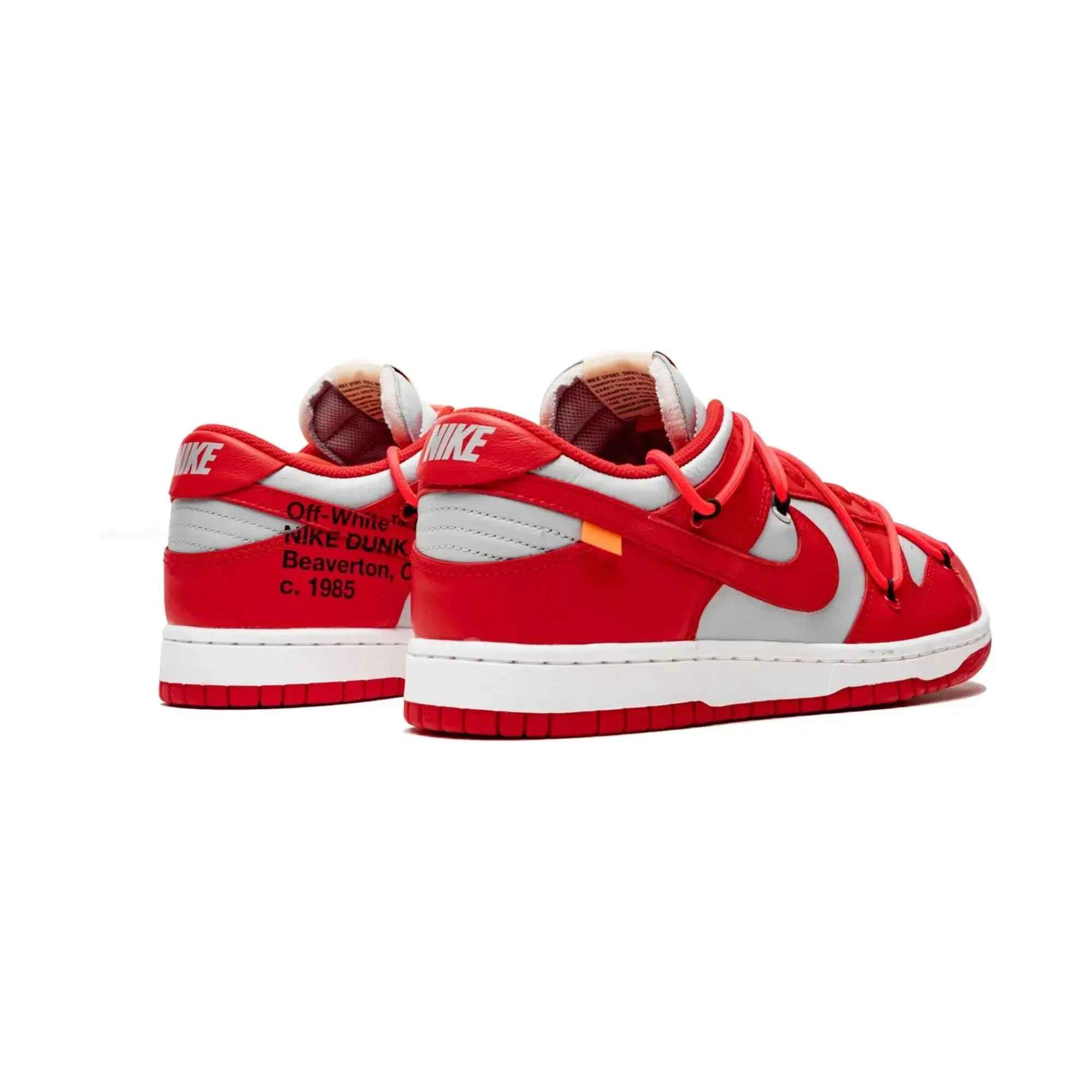 Nike Dunk Low X Off-White University Red