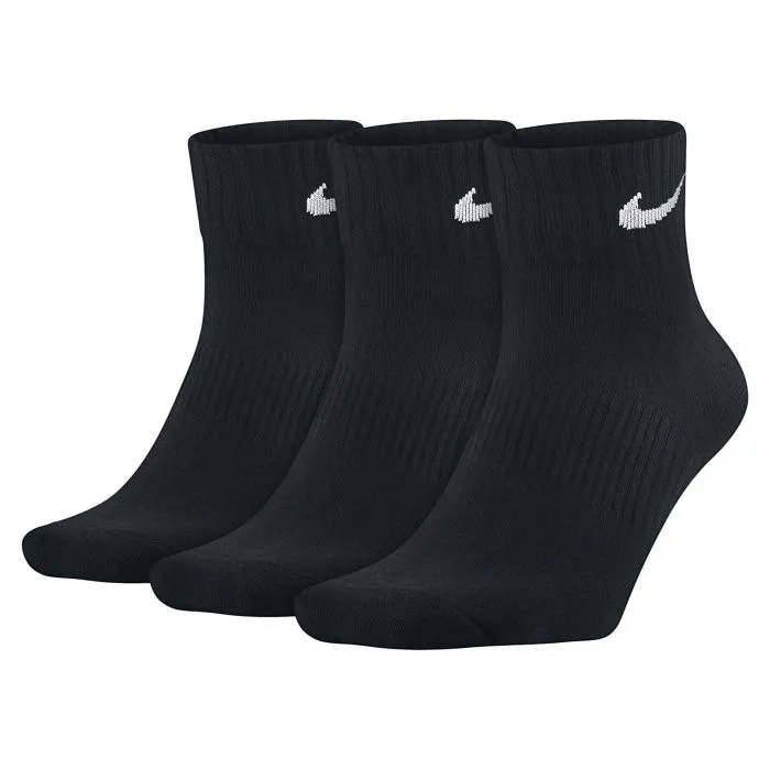 Nike Everyday Cushioned Performance Socks Black (3 Pairs)