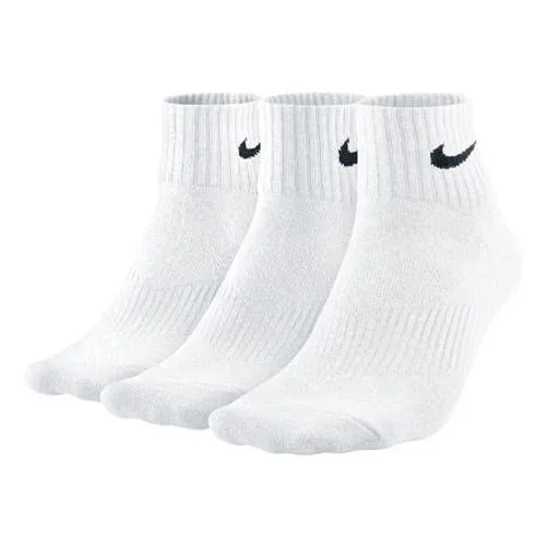 Nike Everyday Cushioned Performance Socks White (3 Pairs)